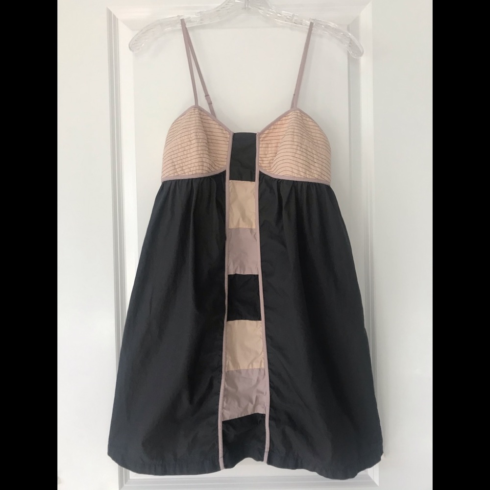 {Anthro} Lilka Paint the Night color-block dress